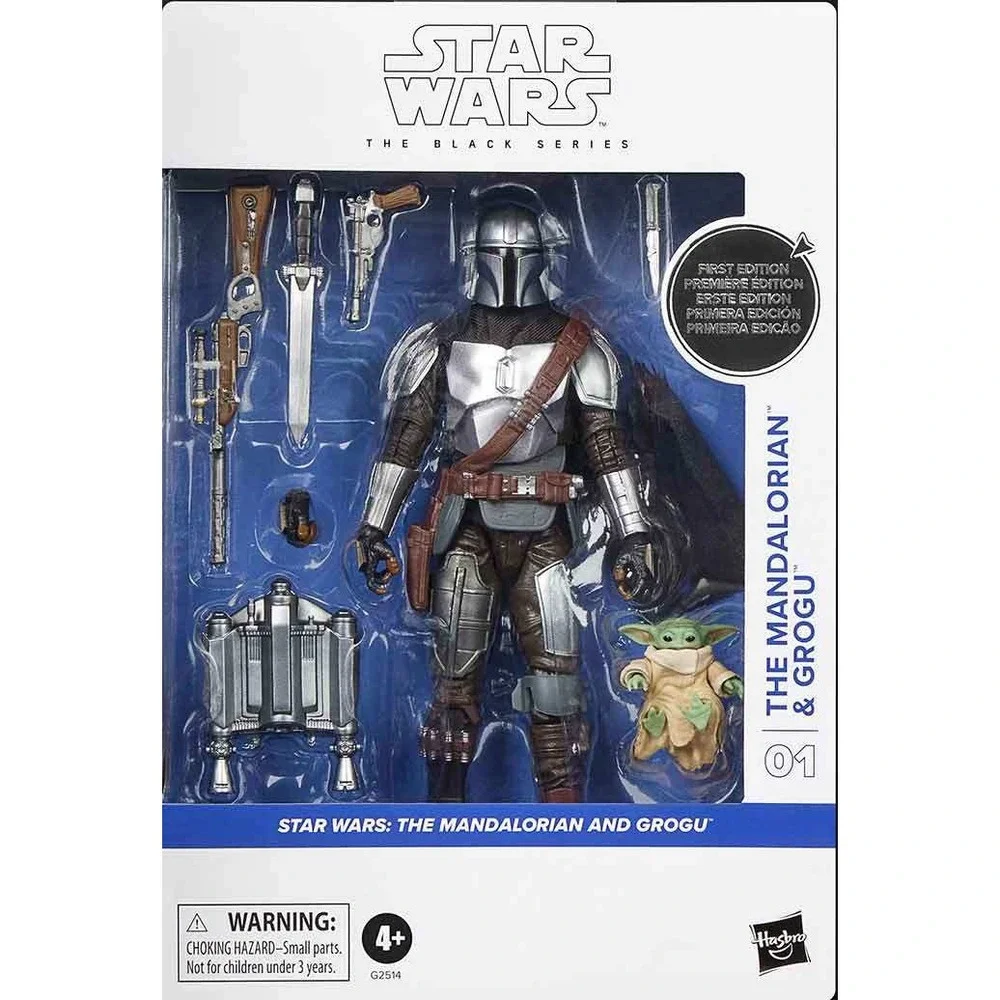 Star Wars The Black Series Mandalorian & Grogu 01 First Ed.  Action Figure G2514